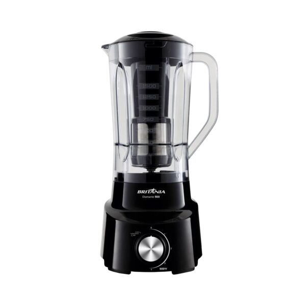 Licuadora Britania Diamante 800 1050W 4V Negra - 220V - 3483