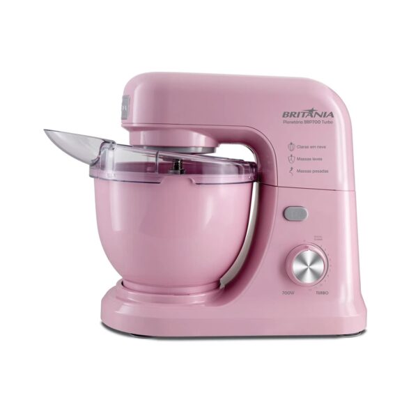 Batidora Planetaria Britania BBP700RS 700W ROSA - 220V - 9836