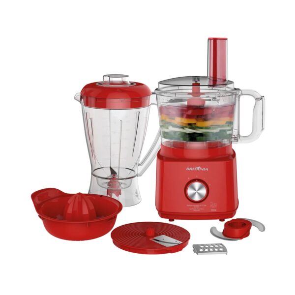 Multiprocesador Britania BMP900 900w Rojo - 220V - 7207