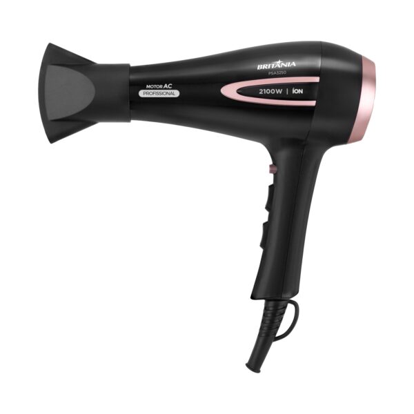 Secador de Pelo Britania PSA3250 Motor AC Profesional - 220V - 12218