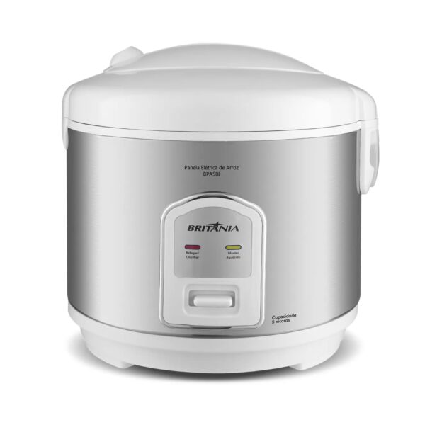 Olla Arrocera Britania BPA5BI Blanco 5 Tazas - 220V - 10771