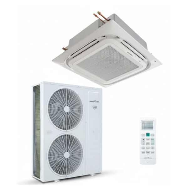 Aire Acondicionado Britania Cassete 48.000 BTU Frio/Calor Gas R410A - 380V/50HZ - 12928