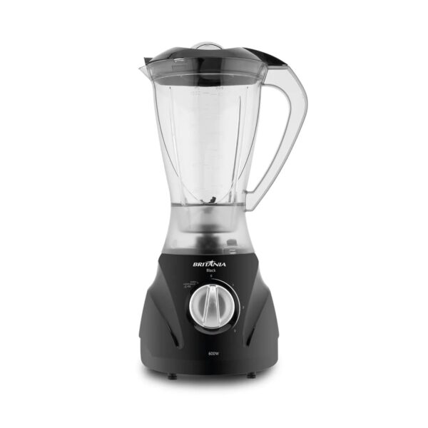 Licuadora Britania Black 600 3V Negra - 220V - 6071