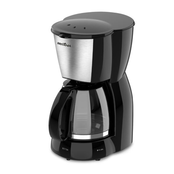 Cafetera Britania BCF19A Inox Negra - 220V - 12591