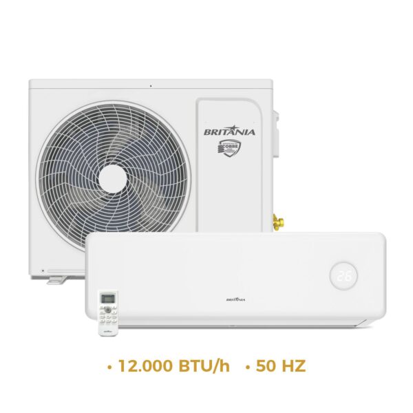 Aire Acondicionado Britania BAC12PYI 12.000 BTU Frio/Calor Gas R410A - 220V/50HZ - 12997