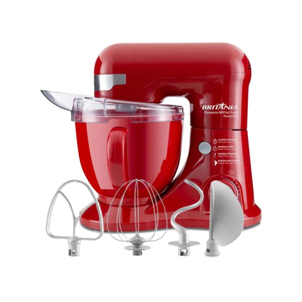Batidora Planetaria Britania BBP760V 700W Rojo - 220V - 7580