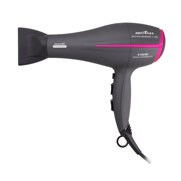Secador de Pelo Britania PSC14CZ ADVANCE Automático Motor AC Profesional-  Bivolt - 9331