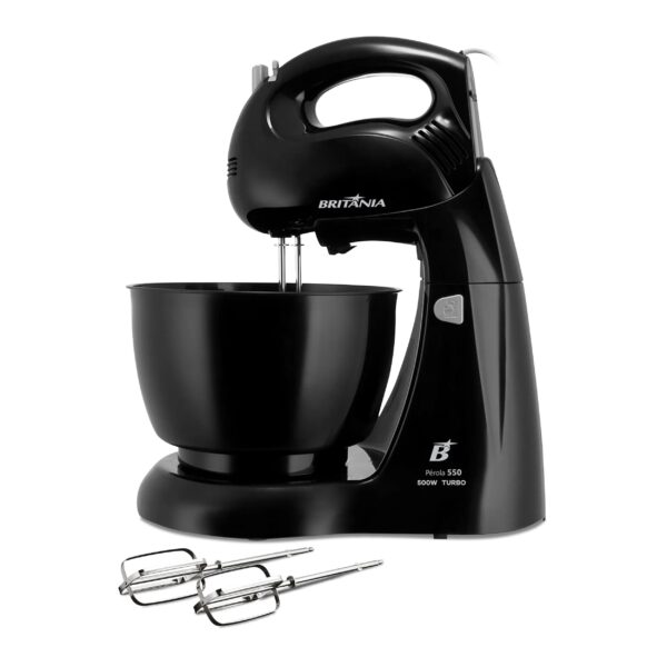 Batidora Britania Perola 550 500W Negra- 127V - 10528