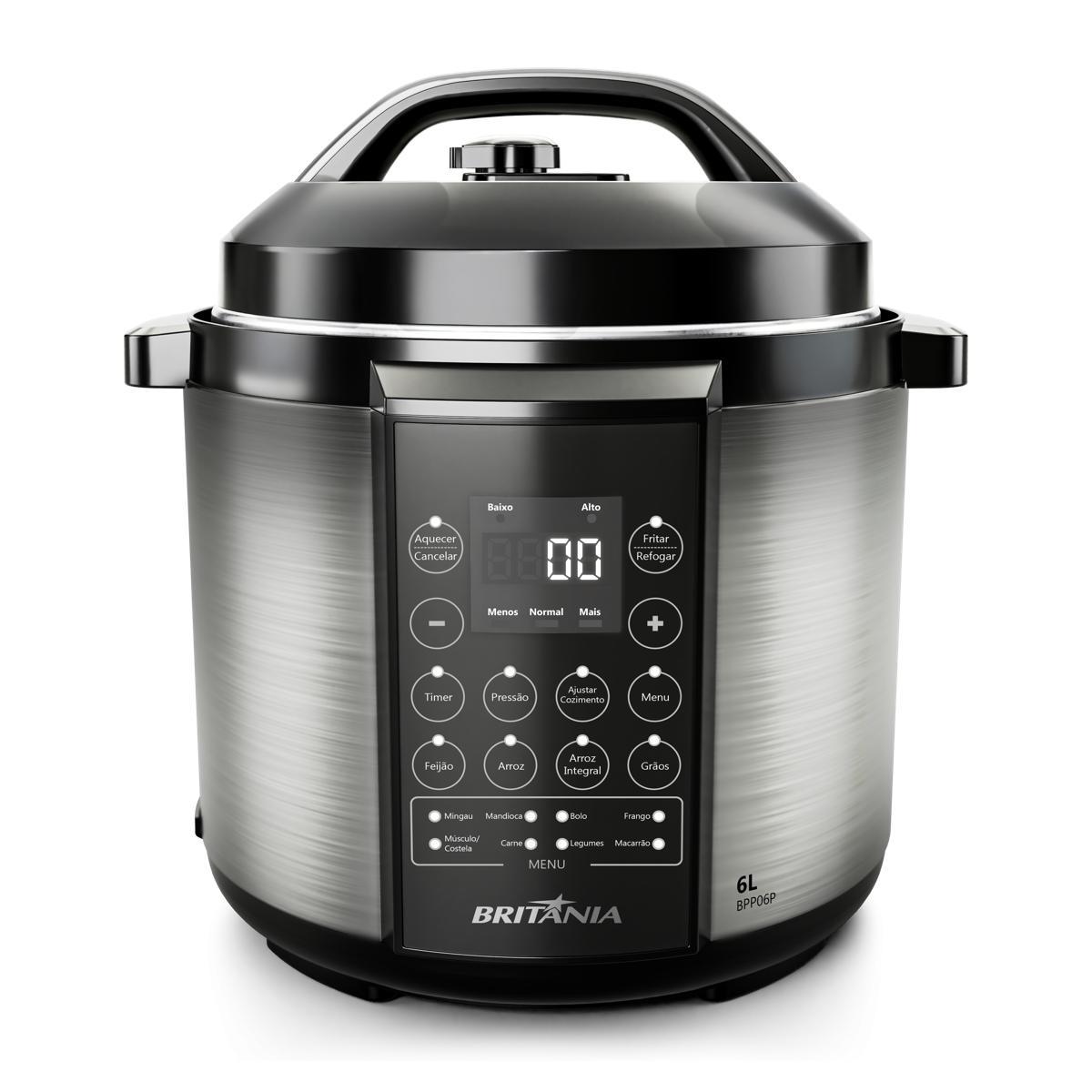 Olla a Presión Britania BPP06P 6L Digital- 220V – 14076