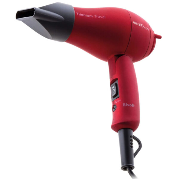 Secador de Pelo Britania Titanium Travel - Bivolt- 12768