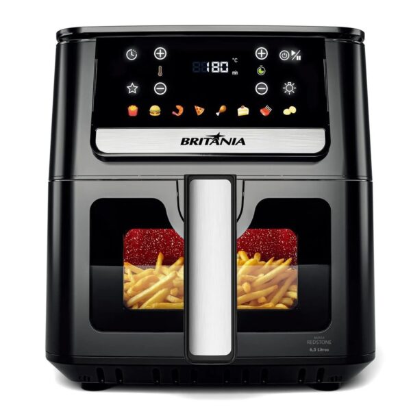 Freidora Air Fryer Britania BAF65A 6,5L REDSTONE - 127V - 13994